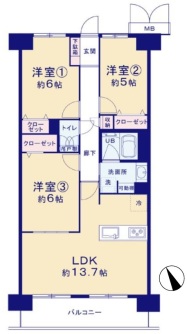 ダイアパレスライブシティ船橋